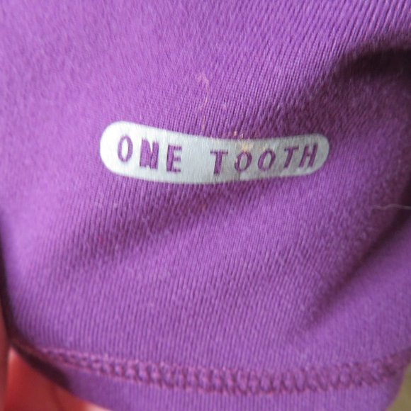 Women's One Tooth Full Zip Hoodie with Pockets and Thumb Holes Size S/P - Picture 2 of 8